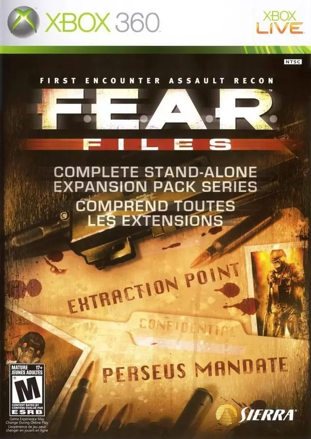 XBOX 360 Games - F.E.A.R. Files