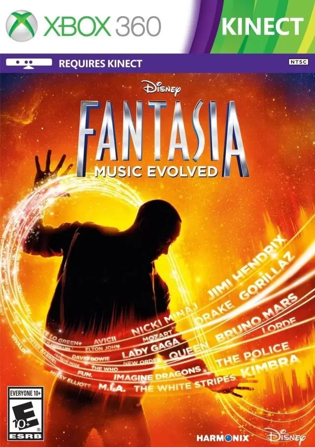 Jeux XBOX 360 - Fantasia: Music Evolved