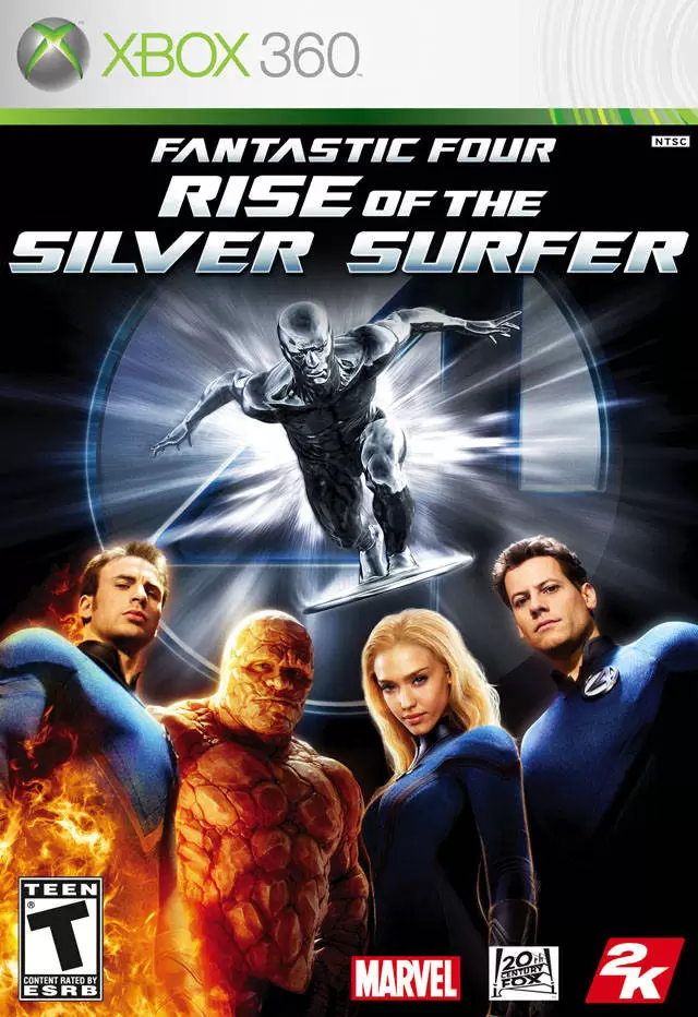 Jeux XBOX 360 - Fantastic Four: Rise of the Silver Surfer