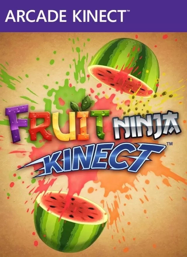 Jeux XBOX 360 - Fruit Ninja Kinect