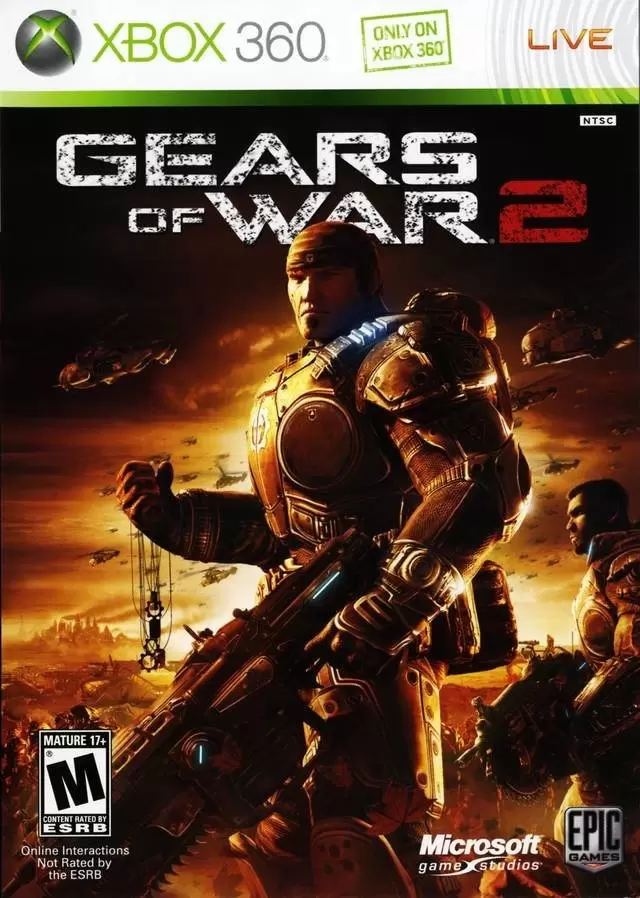 XBOX 360 Games - Gears of War 2