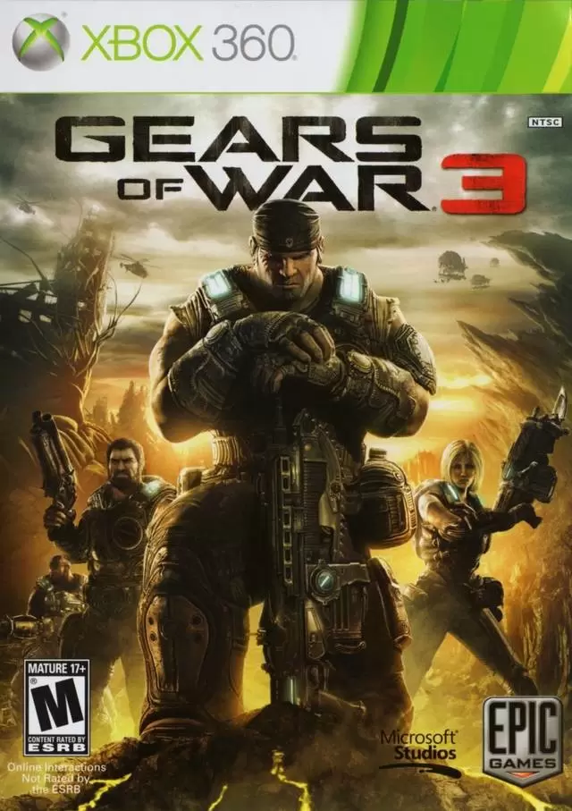 Jeux XBOX 360 - Gears of War 3