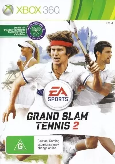 Jeux XBOX 360 - Grand Slam Tennis 2