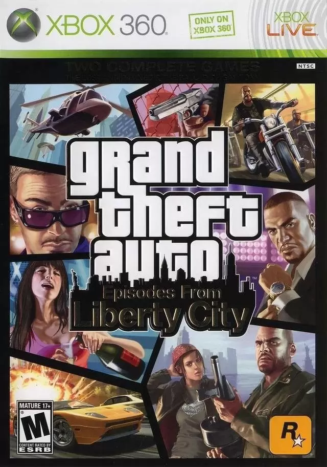 XBOX 360 Games - Grand Theft Auto: Episodes from Liberty City