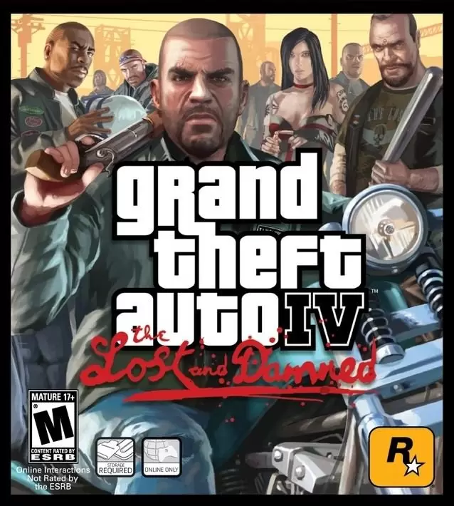 XBOX 360 Games - Grand Theft Auto IV: The Lost and Damned