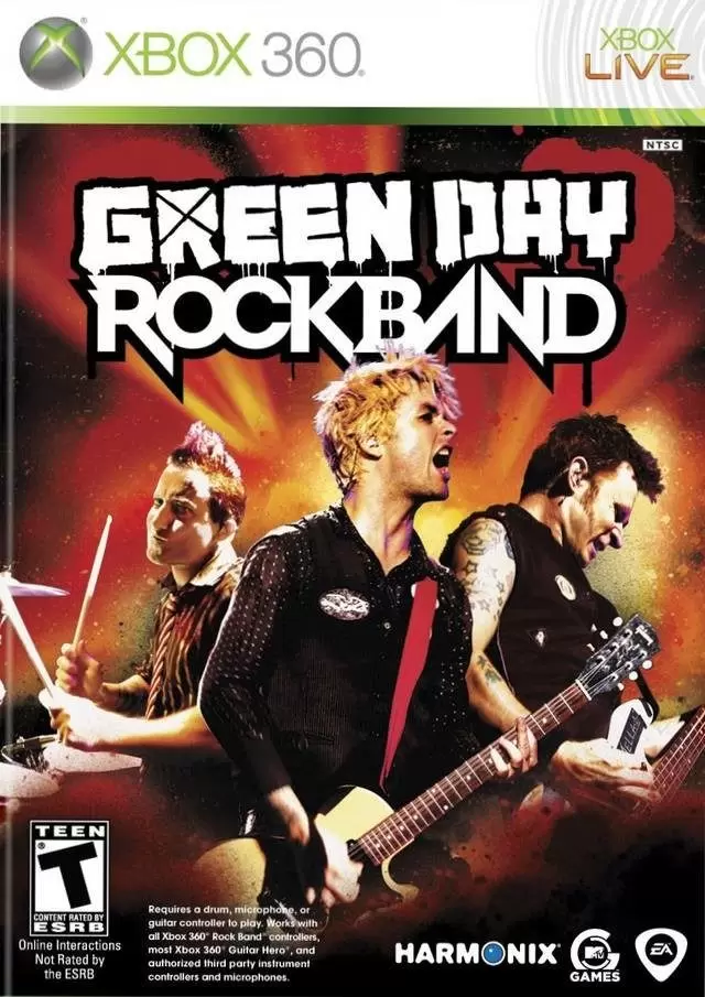 Jeux XBOX 360 - Green Day: Rock Band