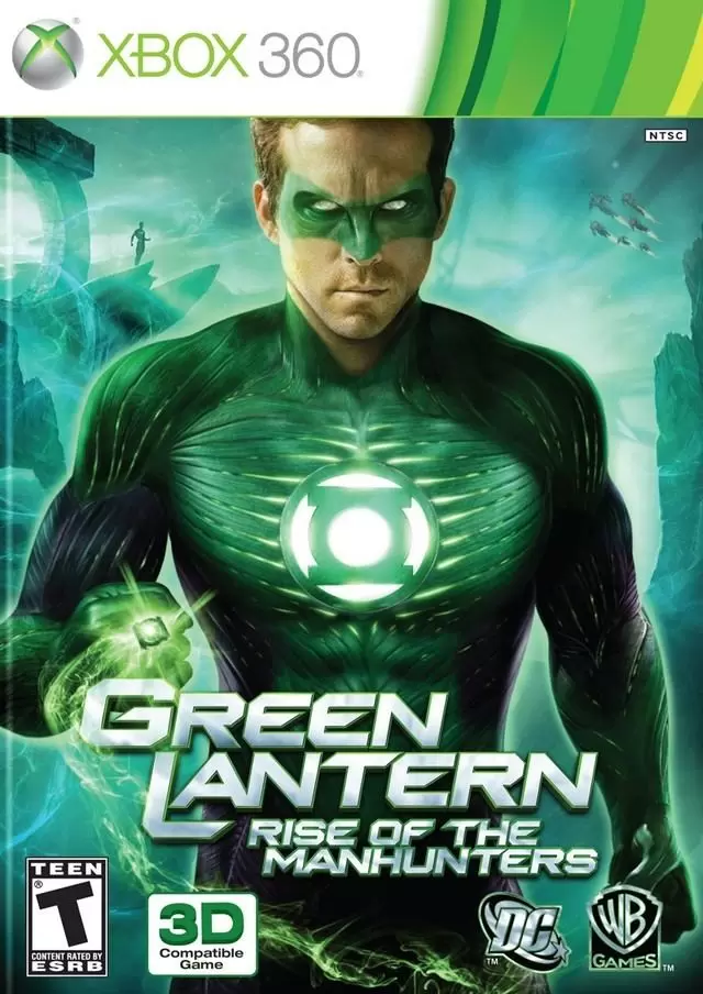 Jeux XBOX 360 - Green Lantern: Rise of the Manhunters