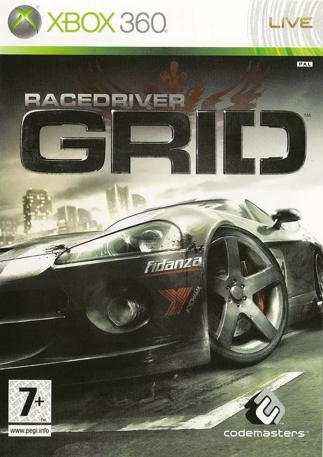 Jeux XBOX 360 - Race Driver GRID