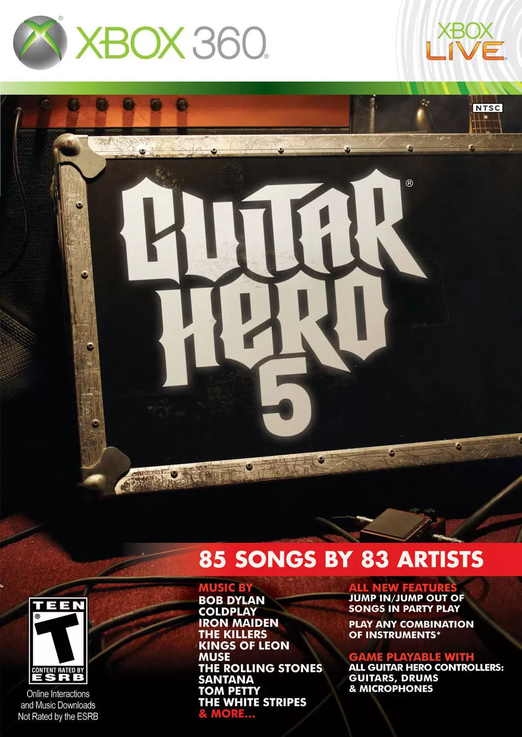 XBOX 360 Games - Guitar Hero 5