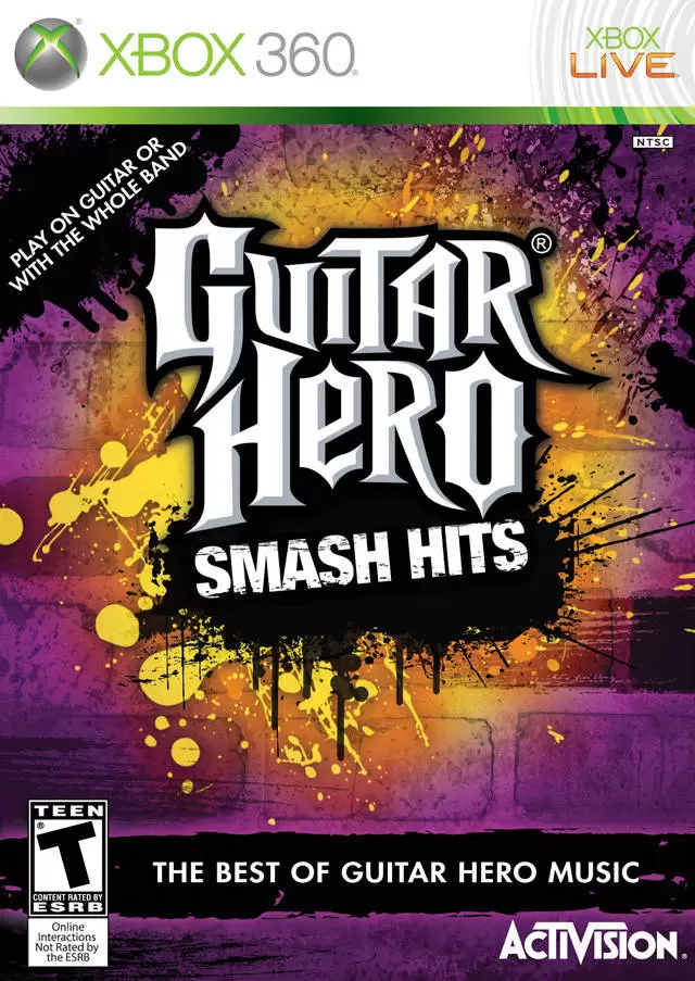 XBOX 360 Games - Guitar Hero: Smash Hits