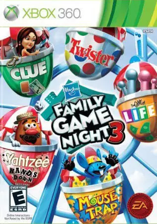 XBOX 360 Games - Hasbro Family Game Night 3