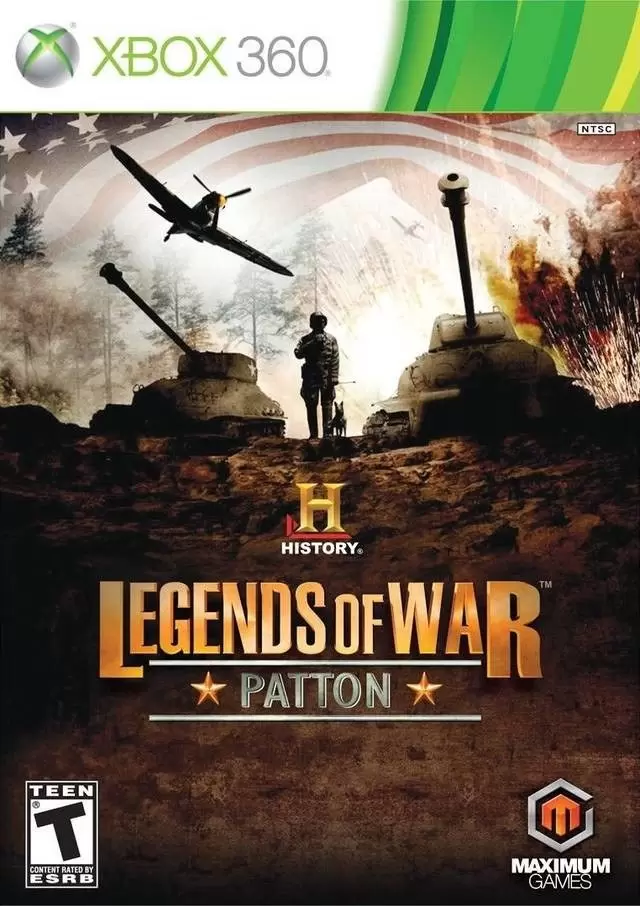 XBOX 360 Games - History Legends of War: Patton