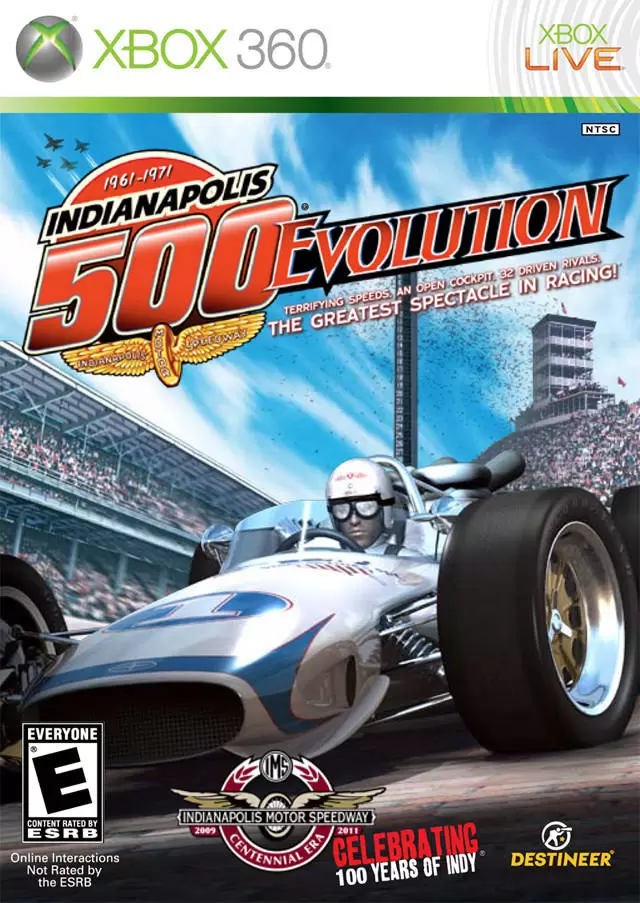 XBOX 360 Games - Indianapolis 500 Evolution