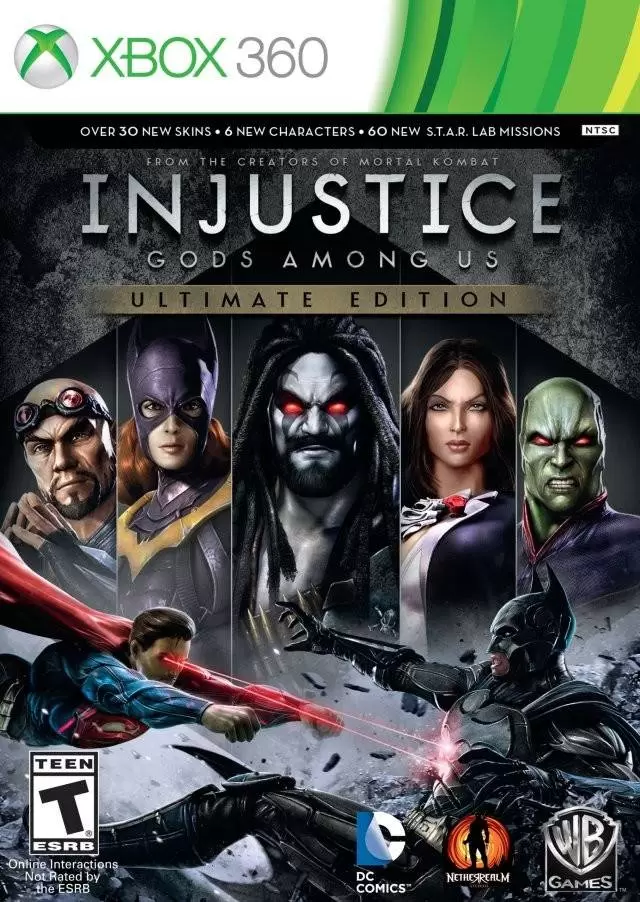 Jeux XBOX 360 - Injustice: Gods Among Us - Ultimate Edition
