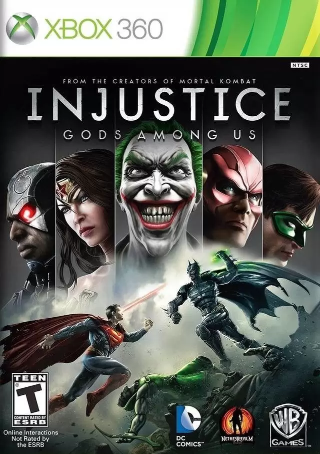 Jeux XBOX 360 - Injustice: Gods Among Us