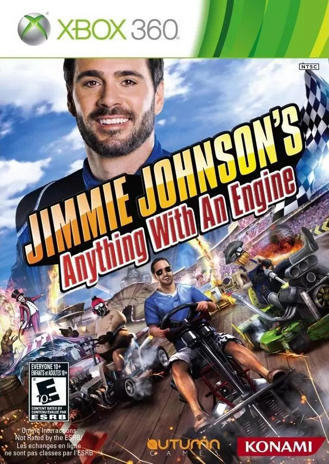 XBOX 360 Games - Jimmie Johnson\'s Anything With an Engine