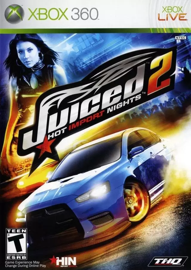 Jeux XBOX 360 - Juiced 2: Hot Import Nights
