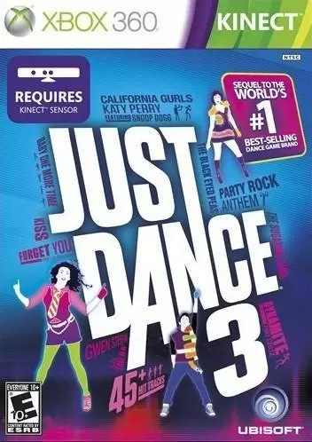 XBOX 360 Games - Just Dance 3
