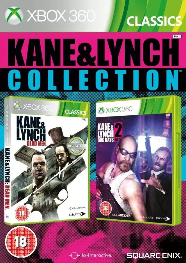 Jeux XBOX 360 - Kane & Lynch Double Pack