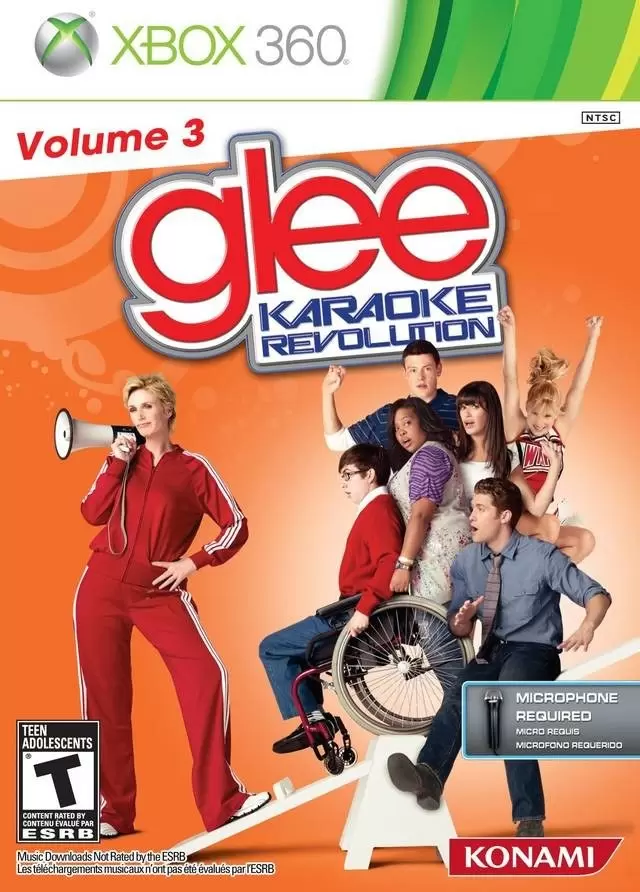 Karaoke Revolution Glee: Volume 3 - Jeux XBOX 360