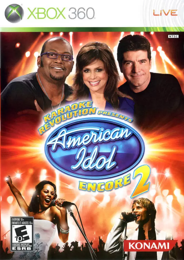 Jeux XBOX 360 - Karaoke Revolution Presents: American Idol Encore 2