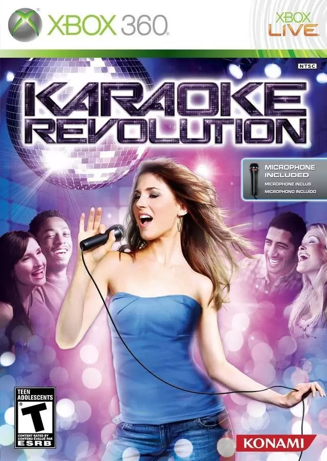 Jeux XBOX 360 - Karaoke Revolution