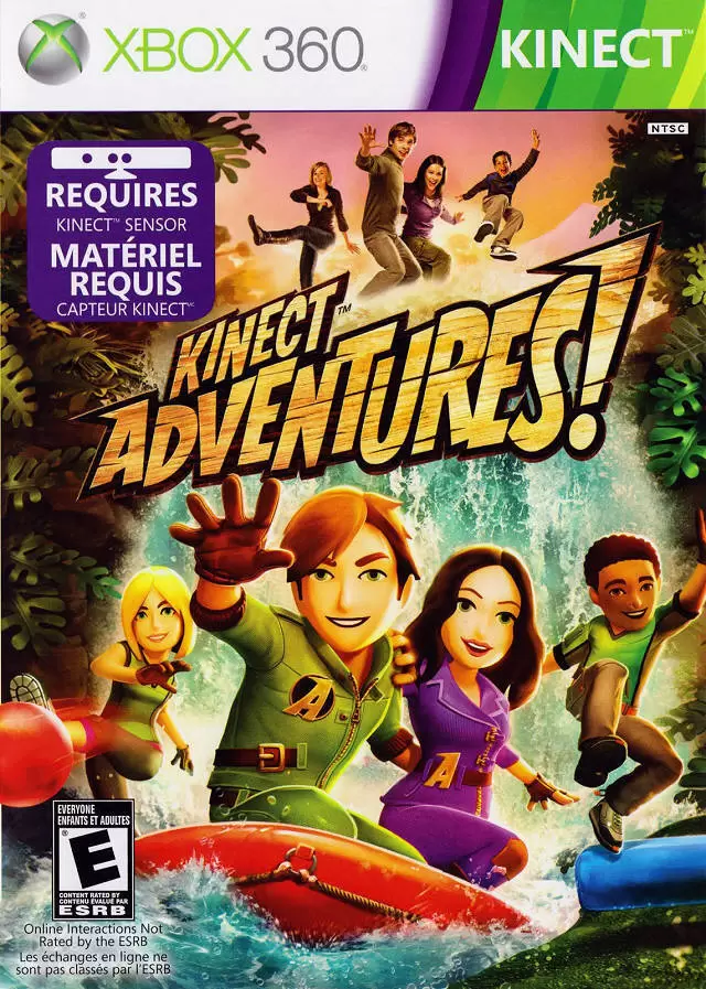 Jeux XBOX 360 - Kinect Adventures!