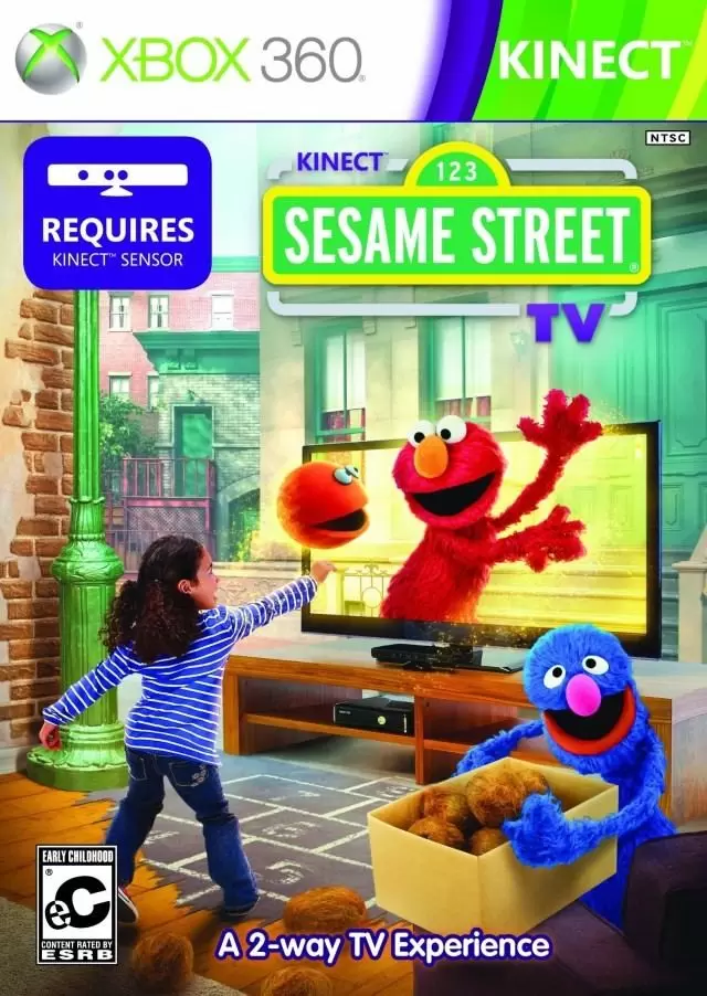 XBOX 360 Games - Kinect Sesame Street TV