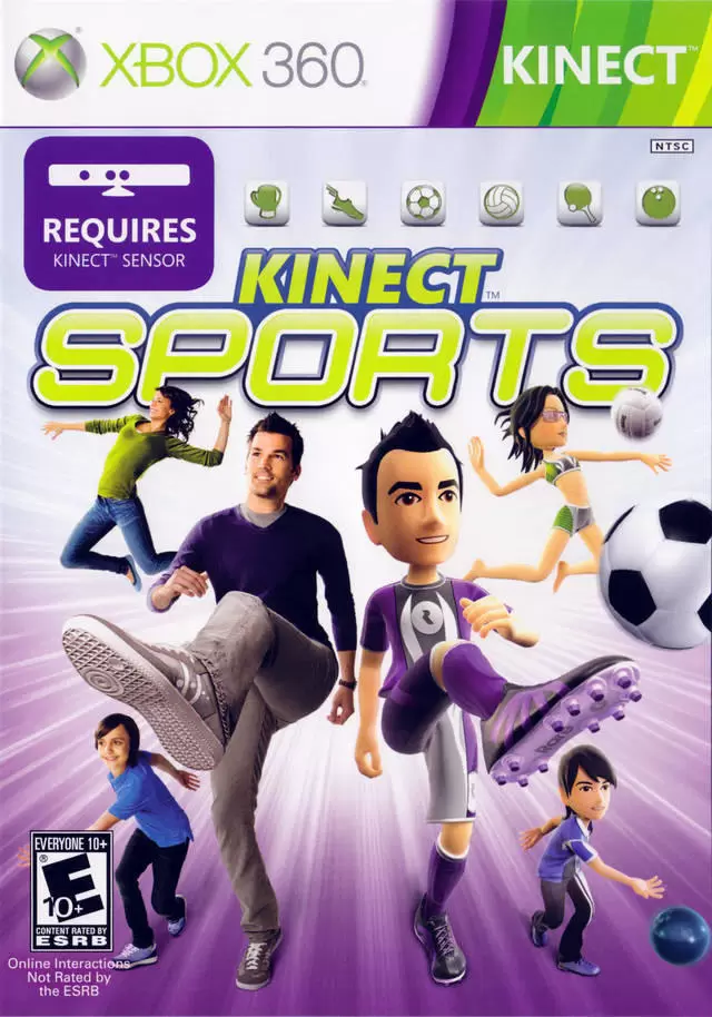 Jeux XBOX 360 - Kinect Sports