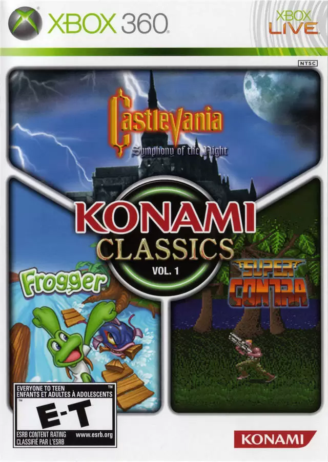 XBOX 360 Games - Konami Classics Vol. 1