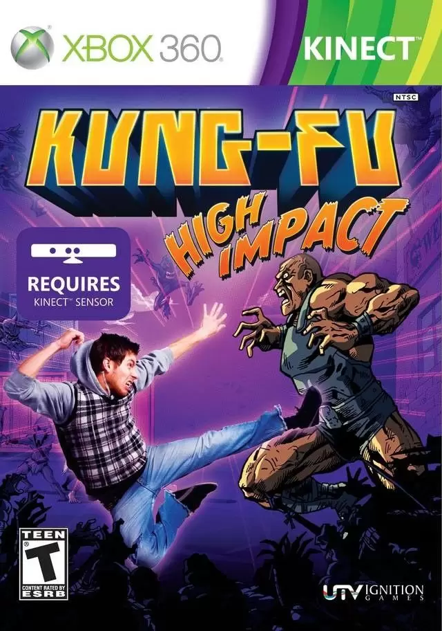 XBOX 360 Games - Kung-Fu High Impact