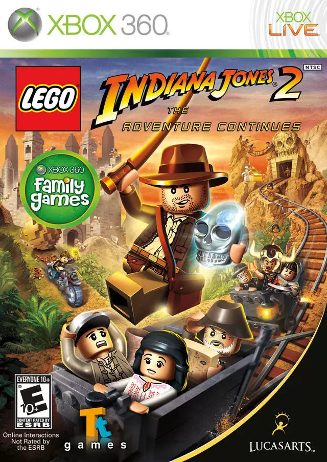 XBOX 360 Games - LEGO Indiana Jones 2: The Adventure Continues