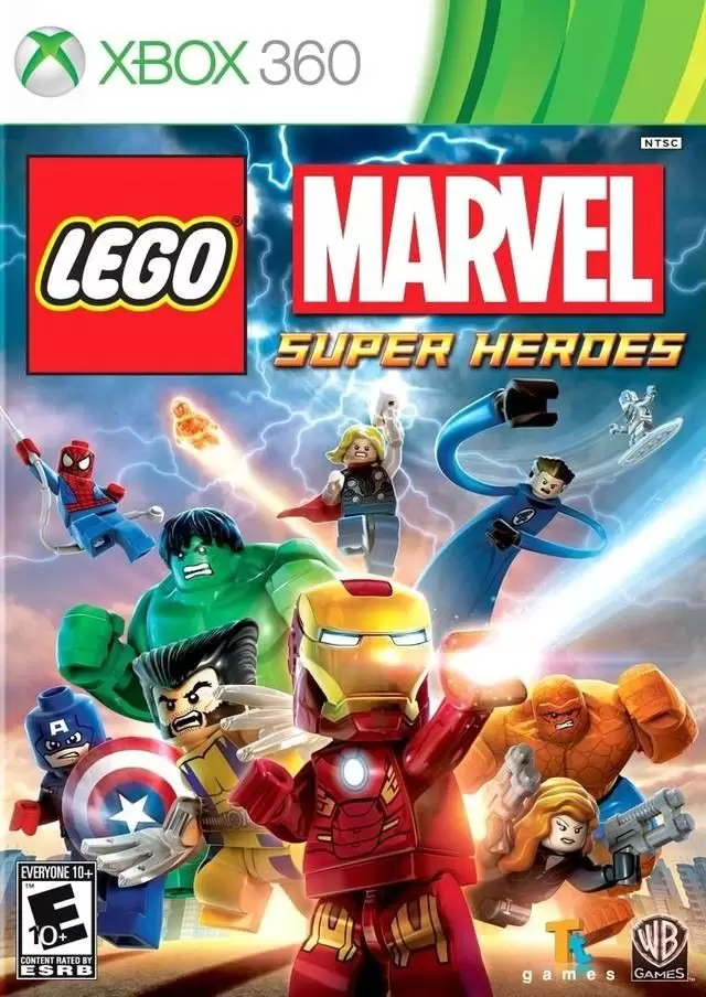 Jeux XBOX 360 - LEGO Marvel Super Heroes