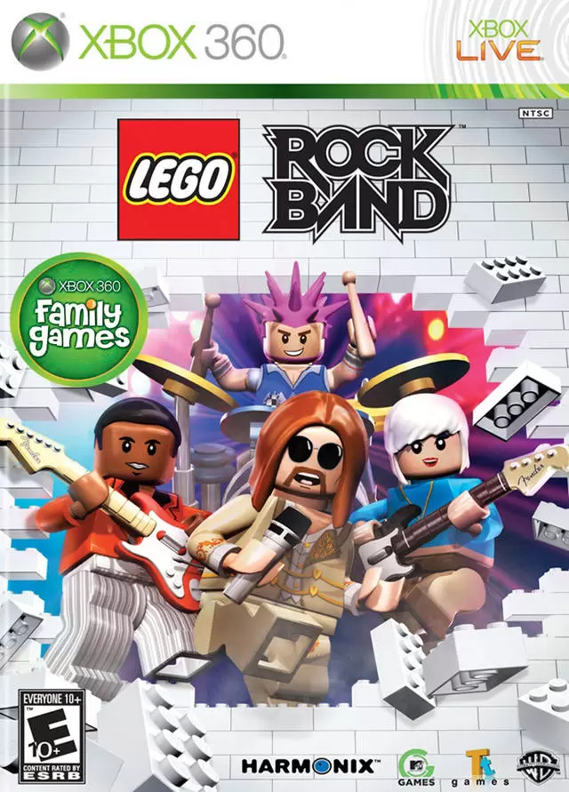 Jeux XBOX 360 - LEGO Rock Band