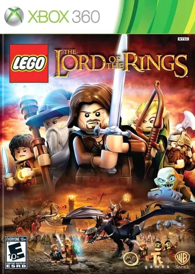 Jeux XBOX 360 - LEGO The Lord of the Rings