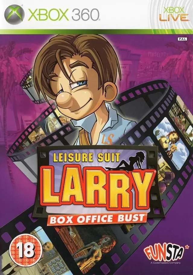 Jeux XBOX 360 - Leisure Suit Larry: Box Office Bust