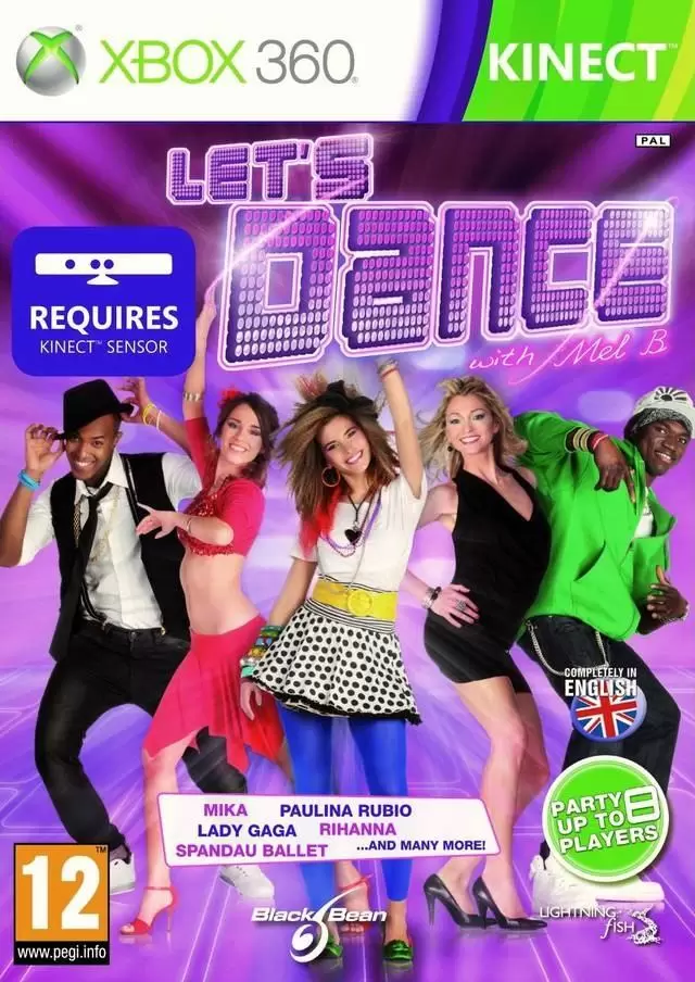 Jeux XBOX 360 - Let\'s Dance with Mel B