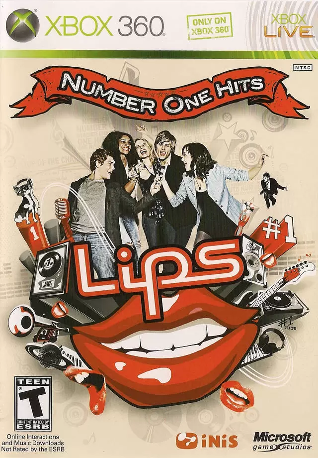 XBOX 360 Games - Lips: Number One Hits
