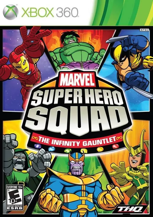Jeux XBOX 360 - Marvel Super Hero Squad: The Infinity Gauntlet