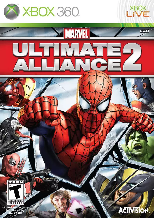 XBOX 360 Games - Marvel: Ultimate Alliance 2