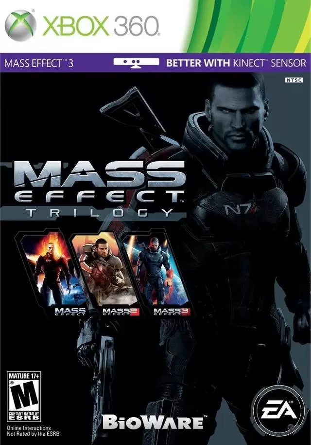 XBOX 360 Games - Mass Effect Trilogy
