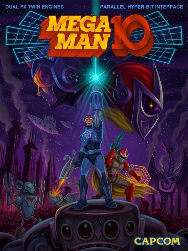 Jeux XBOX 360 - Mega Man 10