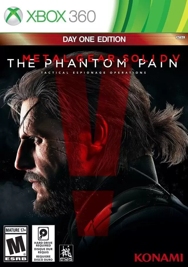 Jeux XBOX 360 - Metal Gear Solid V: The Phantom Pain