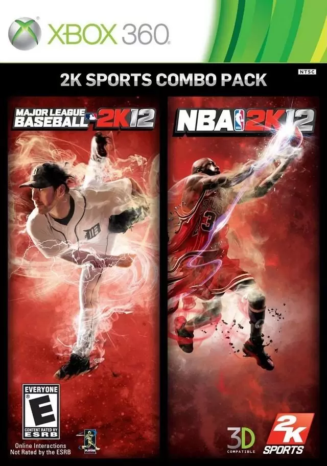 Jeux XBOX 360 - MLB 2K12/NBA 2K12 Combo Pack