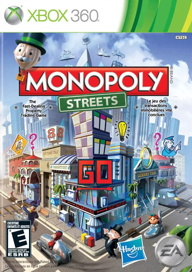 Jeux XBOX 360 - Monopoly Streets