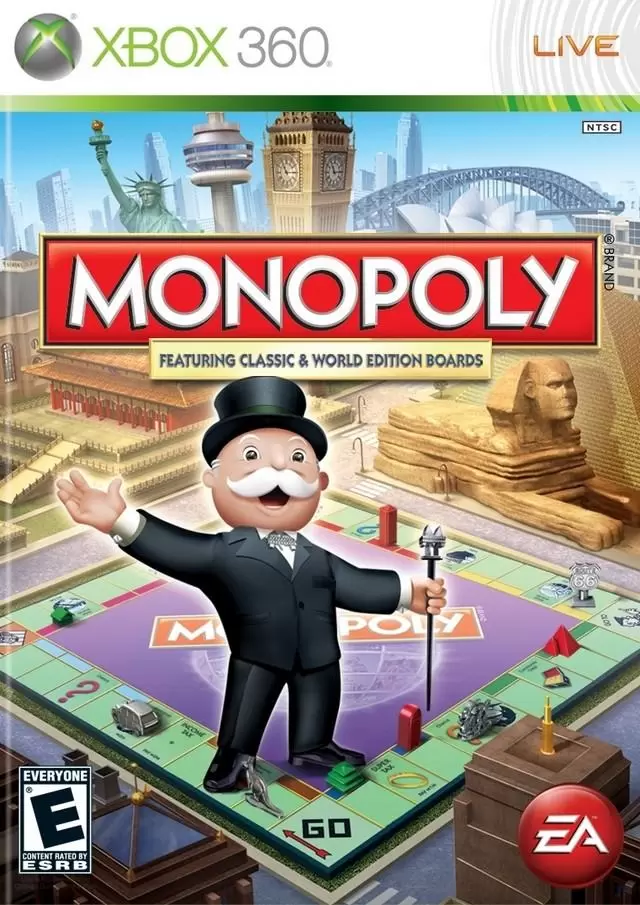Jeux XBOX 360 - Monopoly