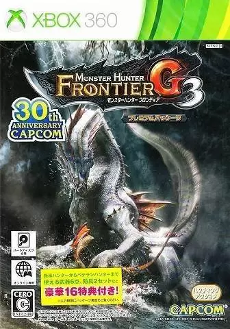 Jeux XBOX 360 - Monster Hunter Frontier G3