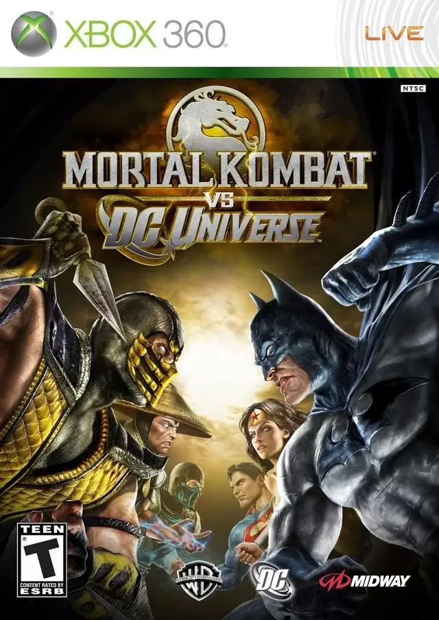 Jeux XBOX 360 - Mortal Kombat vs. DC Universe