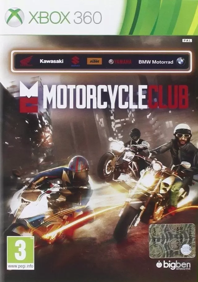 Jeux XBOX 360 - Motorcycle Club