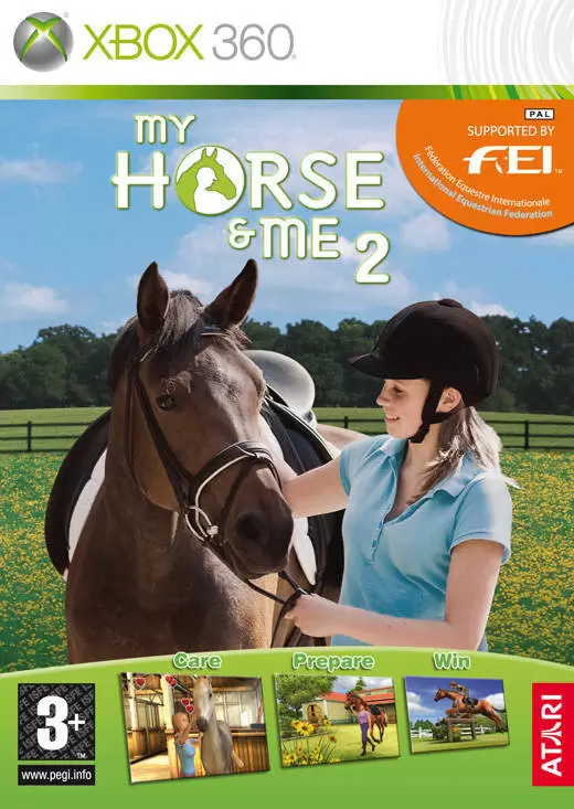 Jeux XBOX 360 - My Horse & Me 2: Riding for Gold